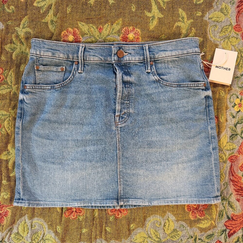 Mother, The Vagabond Mini Skirt, Size 30